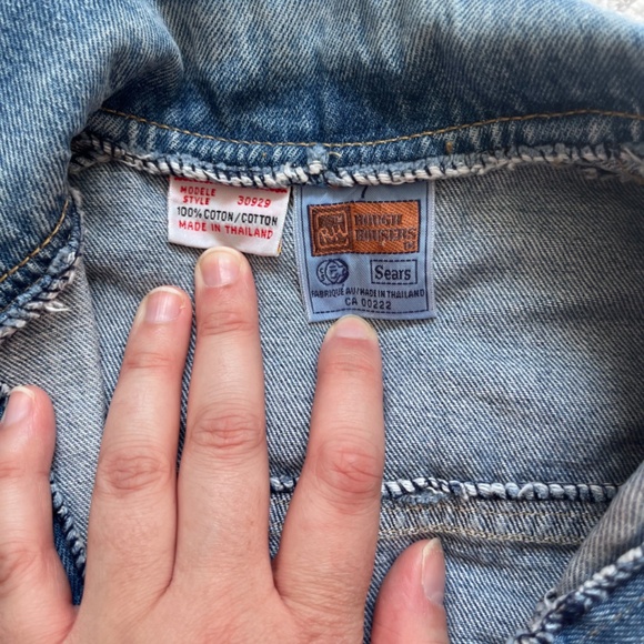 Vintage Sears Rough Riders Jean Jacket (From the 80's!) - Picture 3 of 4
